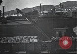Image of US Army guarding supply ship in Siberia Soviet Russia World War 1 Siberia Soviet Union, 1918, second 15 stock footage video 65675060926