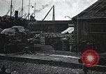 Image of US Army guarding supply ship in Siberia Soviet Russia World War 1 Siberia Soviet Union, 1918, second 41 stock footage video 65675060926
