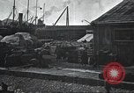 Image of US Army guarding supply ship in Siberia Soviet Russia World War 1 Siberia Soviet Union, 1918, second 42 stock footage video 65675060926