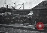 Image of US Army guarding supply ship in Siberia Soviet Russia World War 1 Siberia Soviet Union, 1918, second 47 stock footage video 65675060926