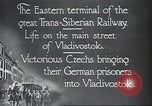 Immagine di Vladivostok Street Scenes durante la guerra civile russa Vladivostok Russia, 1918, secondo 8 filmato di repertorio 65675060927