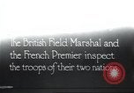 Image of British Field Marshal Julian Byng Europe, 1917, second 1 stock footage video 65675060930