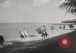 Image of  Waikiki Beach in Hawaii Honolulu Hawaii USA, 1941, second 24 stock footage video 65675060936