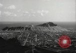 Image of Pearl Harbor and Oahu before attack Honolulu Hawaii USA, 1943, second 43 stock footage video 65675060937
