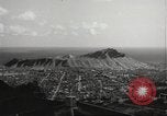Image of Pearl Harbor and Oahu before attack Honolulu Hawaii USA, 1943, second 49 stock footage video 65675060937