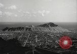 Image of Pearl Harbor and Oahu before attack Honolulu Hawaii USA, 1943, second 50 stock footage video 65675060937