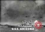 Image of Japanese bombers attack Pearl Harbor Honolulu Hawaii USA, 1941, second 6 stock footage video 65675060940