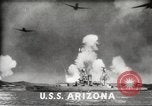 Image of Japanese bombers attack Pearl Harbor Honolulu Hawaii USA, 1941, second 7 stock footage video 65675060940