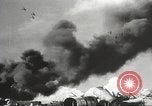 Image of Japanese bombers over Pearl Harbor Honolulu Hawaii USA, 1941, second 50 stock footage video 65675060941