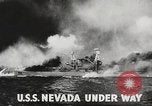 Image of USS Nevada BB-36 Honolulu Hawaii USA, 1941, second 1 stock footage video 65675060942