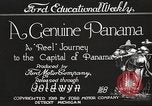 Standbild Straßen der Stadt Panama, 1919, aus Sekunde 8 historischem Filmmaterial Videoclip 65675060955