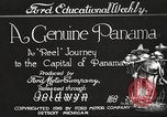 Standbild Straßen der Stadt Panama, 1919, aus Sekunde 9 historischem Filmmaterial Videoclip 65675060955