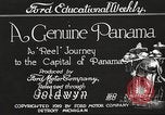 Standbild Straßen der Stadt Panama, 1919, aus Sekunde 14 historischem Filmmaterial Videoclip 65675060955