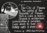 Standbild Straßen der Stadt Panama, 1919, aus Sekunde 17 historischem Filmmaterial Videoclip 65675060955