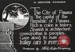 Standbild Straßen der Stadt Panama, 1919, aus Sekunde 28 historischem Filmmaterial Videoclip 65675060955