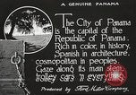 Standbild Straßen der Stadt Panama, 1919, aus Sekunde 29 historischem Filmmaterial Videoclip 65675060955