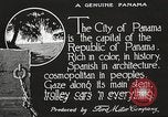 Standbild Straßen der Stadt Panama, 1919, aus Sekunde 31 historischem Filmmaterial Videoclip 65675060955