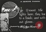 Standbild Straßen der Stadt Panama, 1919, aus Sekunde 3 historischem Filmmaterial Videoclip 65675060956