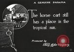 Standbild Straßen der Stadt Panama, 1919, aus Sekunde 28 historischem Filmmaterial Videoclip 65675060956