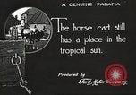 Standbild Straßen der Stadt Panama, 1919, aus Sekunde 30 historischem Filmmaterial Videoclip 65675060956