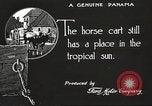 Standbild Straßen der Stadt Panama, 1919, aus Sekunde 32 historischem Filmmaterial Videoclip 65675060956