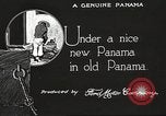 Standbild Straßen der Stadt Panama, 1919, aus Sekunde 50 historischem Filmmaterial Videoclip 65675060956