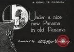 Standbild Straßen der Stadt Panama, 1919, aus Sekunde 52 historischem Filmmaterial Videoclip 65675060956