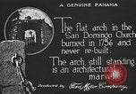 Standbild Bogen von Sankt Domingo Kirche Panama, 1919, aus Sekunde 12 historischem Filmmaterial Videoclip 65675060962