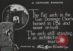 Standbild Bogen von Sankt Domingo Kirche Panama, 1919, aus Sekunde 14 historischem Filmmaterial Videoclip 65675060962