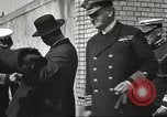 Image of British Navy officers visit US Naval Academy Annapolis Maryland USA, 1918, second 30 stock footage video 65675060987