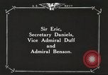 Image of Sir Eric Geddes at US Naval Academy Annapolis Maryland USA, 1918, second 7 stock footage video 65675060988
