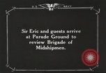 Image of Sir Eric Geddes views U.S. Naval Academy parade Annapolis Maryland USA, 1918, second 5 stock footage video 65675060989