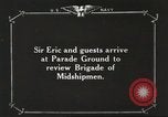 Image of Sir Eric Geddes views U.S. Naval Academy parade Annapolis Maryland USA, 1918, second 9 stock footage video 65675060989
