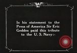 Image of Sir Eric Geddes and Admiral Duff Annapolis Maryland USA, 1918, second 1 stock footage video 65675060990
