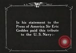 Image of Sir Eric Geddes and Admiral Duff Annapolis Maryland USA, 1918, second 5 stock footage video 65675060990