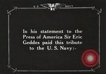 Image of Sir Eric Geddes and Admiral Duff Annapolis Maryland USA, 1918, second 6 stock footage video 65675060990