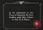 Image of Sir Eric Geddes and Admiral Duff Annapolis Maryland USA, 1918, second 8 stock footage video 65675060990