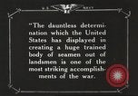 Image of Sir Eric Geddes and Admiral Duff Annapolis Maryland USA, 1918, second 16 stock footage video 65675060990