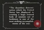 Image of Sir Eric Geddes and Admiral Duff Annapolis Maryland USA, 1918, second 35 stock footage video 65675060990