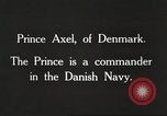 Image of Prince Axel of Denmark visits Washington DC Alexandria Virginia USA, 1918, second 37 stock footage video 65675060991