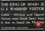Image le roi Alfonso XIII d'Espagne United States USA, 1919, de la seconde 1 séquences d'archives historiques vidéo 65675060992