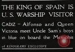Image le roi Alfonso XIII d'Espagne United States USA, 1919, de la seconde 4 séquences d'archives historiques vidéo 65675060992