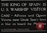 Image le roi Alfonso XIII d'Espagne United States USA, 1919, de la seconde 6 séquences d'archives historiques vidéo 65675060992