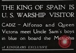 Image le roi Alfonso XIII d'Espagne United States USA, 1919, de la seconde 7 séquences d'archives historiques vidéo 65675060992