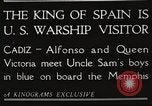 Image le roi Alfonso XIII d'Espagne United States USA, 1919, de la seconde 9 séquences d'archives historiques vidéo 65675060992