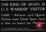 Image le roi Alfonso XIII d'Espagne United States USA, 1919, de la seconde 12 séquences d'archives historiques vidéo 65675060992