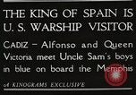 Image le roi Alfonso XIII d'Espagne United States USA, 1919, de la seconde 13 séquences d'archives historiques vidéo 65675060992