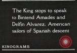 Image le roi Alfonso XIII d'Espagne United States USA, 1919, de la seconde 44 séquences d'archives historiques vidéo 65675060992