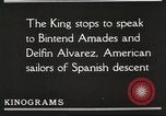 Image le roi Alfonso XIII d'Espagne United States USA, 1919, de la seconde 45 séquences d'archives historiques vidéo 65675060992