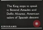 Image le roi Alfonso XIII d'Espagne United States USA, 1919, de la seconde 46 séquences d'archives historiques vidéo 65675060992